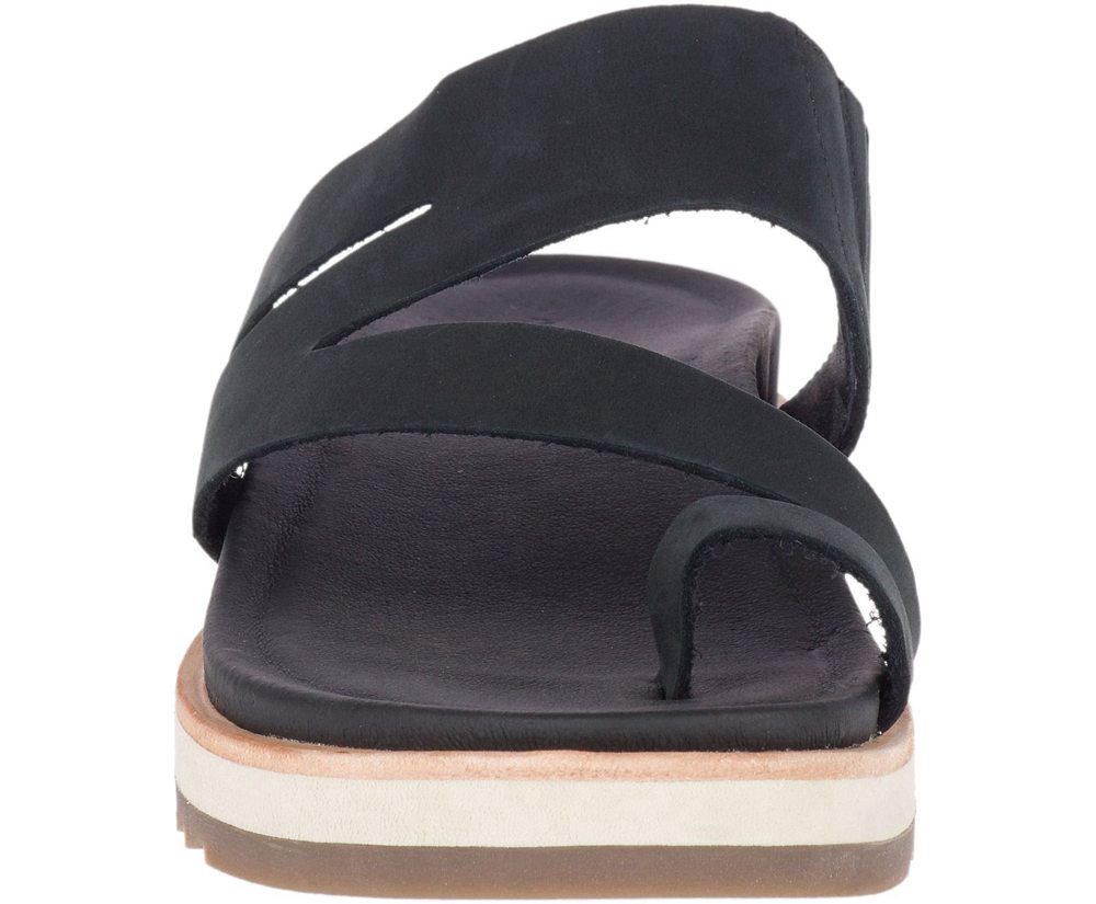 Sandalias Mujer - Merrell Juno Wrap - Negras - ELXV-69172